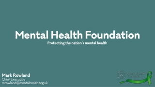Strategies to Improve Mental Health and Well-being in Communities