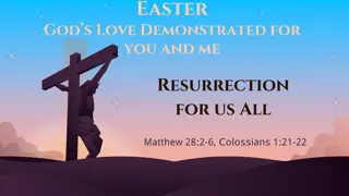 Easter: God's Love Demonstrated and Resurrection for All