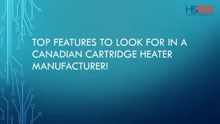 How to Choose the Best Cartridge Heater Manufacturer in Canada
