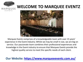 3m Spring Top Marquee | High-Quality Marquees for Events | Marquee Eventz