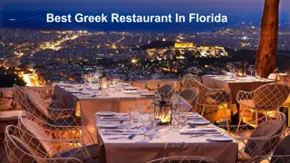 Greek restaurant florida