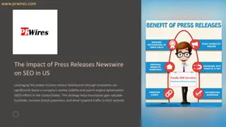 The Impact of Press Releases Newswire on SEO in US