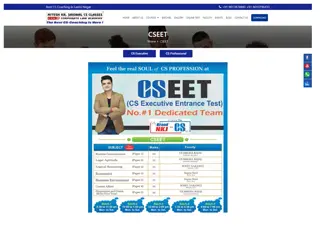 Previewing the Best CSEET Coaching in Delhi in 2024