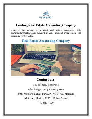 Leading Real Estate Accounting Company