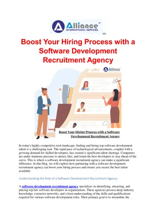 software development recruitment agency