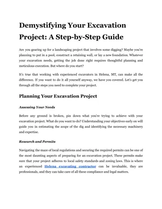Demystifying Your Excavation Project_ A Step-by-Step Guide