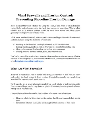 Vinyl Seawalls and Erosion Control_ Preventing Shoreline Erosion Damage