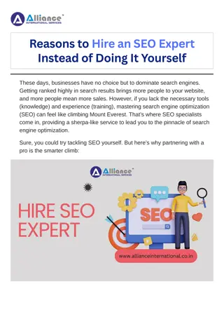 Reasons to Hire an SEO Expert Instead of Doing It Yourself