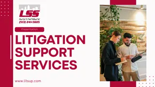 Litigation Support Services in Cincinnati