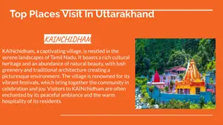 Top Places Visit In Uttarakhand
