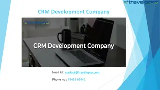 CRM Development Company Travelopro