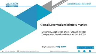 Decentralized Identity Market size, share and forecast analysis 2019–2029