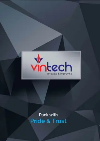 Vintech Polymers Private Limited Brochure