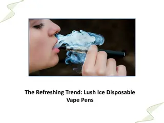 The Refreshing Trend: Lush Ice Disposable Vape Pens