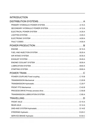 CASE IH 7010 Combine Service Repair Manual Instant Download