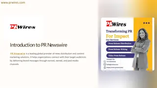 Introduction-to-PR-Newswire