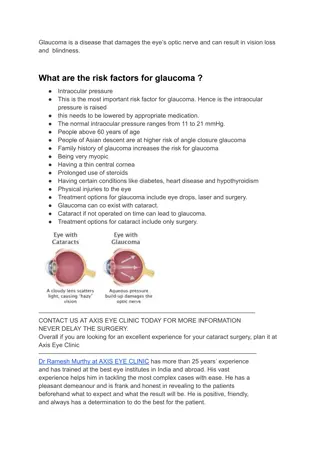 Know More About Glaucoma