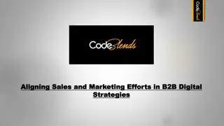 Aligning Sales and Marketing Efforts in B2B Digital Strategies