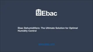 Ebac Dehumidifiers The Ultimate Solution for Optimal Humidity Control