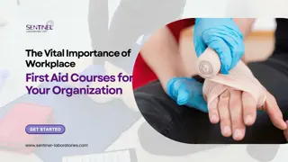 The Vital Importance of Workplace First Aid Courses for Your Organization