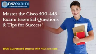 Master the Cisco 500-445 Exam Essential Questions & Tips for Success!
