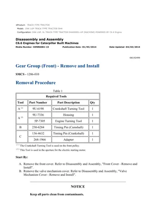 Caterpillar Cat D6K LGP TRACK-TYPE TRACTOR (Prefix DHA) Service Repair Manual Instant Download