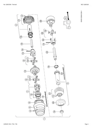 CLAAS CARGOS 760 750 740 Loader Wagon Parts Catalogue Manual Instant Download (SN 99501001-99509999)