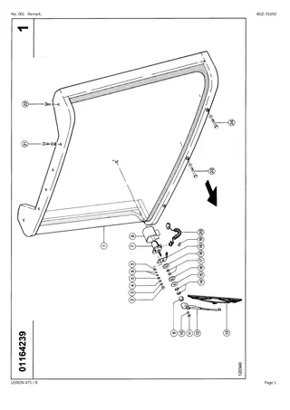 CLAAS LEXION 475  475 R Combine (NA) Parts Catalogue Manual Instant Download (SN 56700800-56799999)