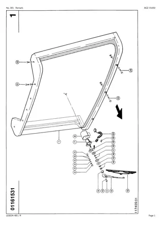 CLAAS LEXION 485, 485 R Combine (NA) Parts Catalogue Manual Instant Download (SN 56800011-56899999)