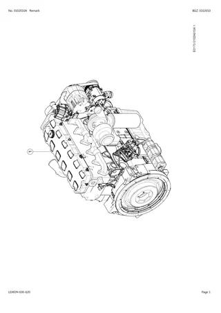 CLAAS LEXION 630-620 Combine Parts Catalogue Manual Instant Download (SN C5300011-C5399999)