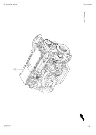 CLAAS LEXION 670 Combine (NA) Parts Catalogue Manual Instant Download (SN C7700011-C7799999)