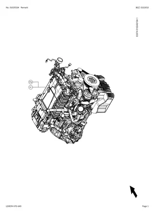 CLAAS LEXION 670-640 Combine Parts Catalogue Manual Instant Download (SN C7000011-C7099999)