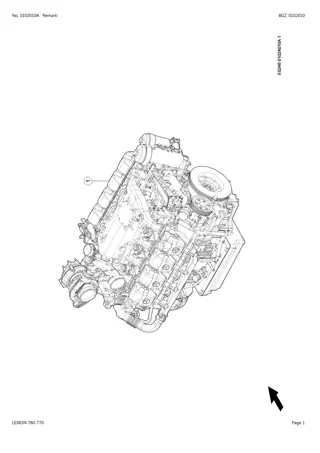 CLAAS LEXION 780-770 Combine Parts Catalogue Manual Instant Download (SN C6600011-C6699999)