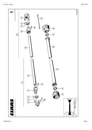 CLAAS MARKANT 65 Baler Parts Catalogue Manual Instant Download (SN 04100002-04199999)