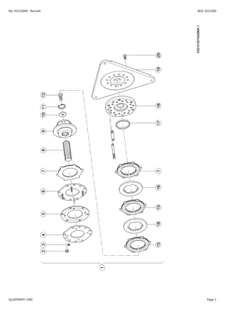 CLAAS QUADRANT 3300 Baler Parts Catalogue Manual Instant Download (SN 75700011-75799999)