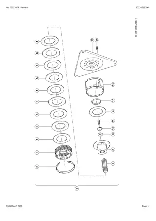 CLAAS QUADRANT 5300 Baler Parts Catalogue Manual Instant Download (SN J3200011-J3209999)