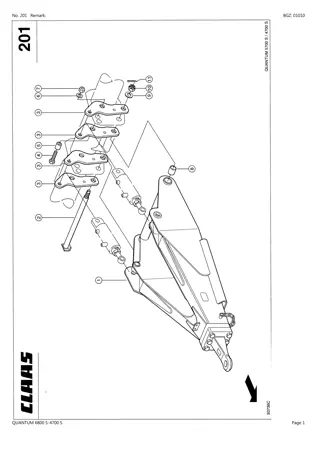 CLAAS QUANTUM 6800 S - 4700 S Loader Wagon Parts Catalogue Manual Instant Download (SN 61402394-61499999)