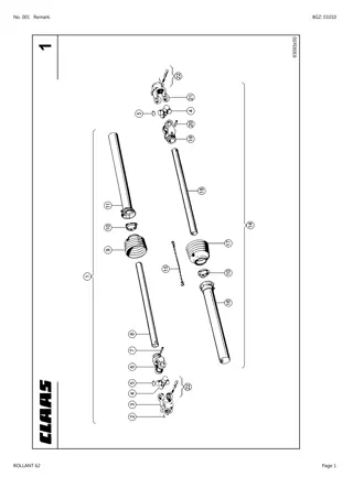 CLAAS ROLLANT 62 Baler Parts Catalogue Manual Instant Download (SN 00300004-00399999)