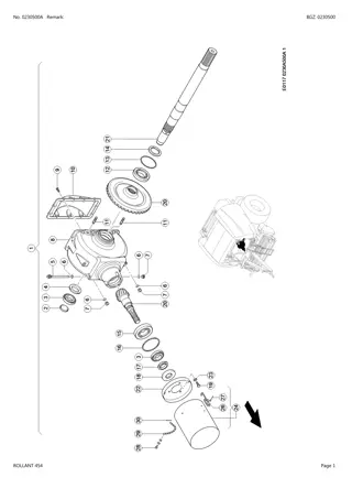 CLAAS ROLLANT 454 Baler Parts Catalogue Manual Instant Download (SN 76800011-76809999)