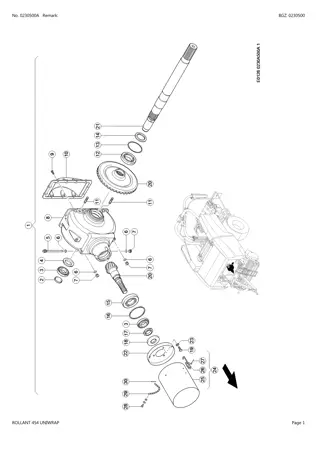 CLAAS ROLLANT 454 UNIWRAP Baler Parts Catalogue Manual Instant Download (SN 76900011-76909999)