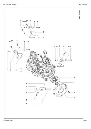 CLAAS SCORPION 7045 Telehandler Parts Catalogue Manual Instant Download (SN 403030001-403039999)