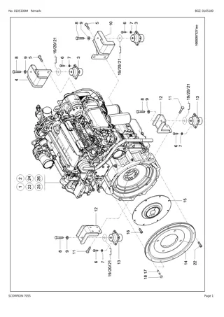 CLAAS SCORPION 7055 Telehandler Parts Catalogue Manual Instant Download (SN 416030001-416039999)