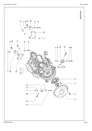 CLAAS SCORPION 9040 Telehandler Parts Catalogue Manual Instant Download (SN 404010001-404019999)