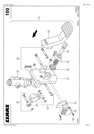 CLAAS TARGO C50-40 Serial II Telehandler Parts Catalogue Manual Instant Download (SN 51700100-51799999)