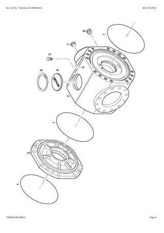 CLAAS TORION 644 SINUS Wheel Loader Parts Catalogue Manual Instant Download (SN K5300051-K5399999)