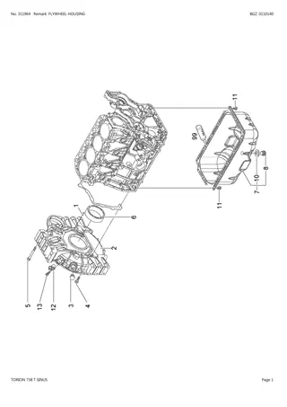 CLAAS TORION 738 T SINUS Wheel Loader Parts Catalogue Manual Instant Download (SN K6000201-K6099999)