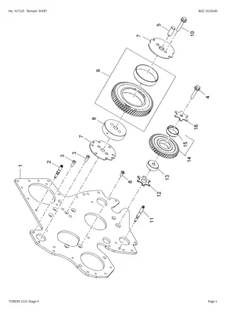 CLAAS TORION 1511 Stage V Wheel Loader Parts Catalogue Manual Instant Download (SN K5700201-K5799999)