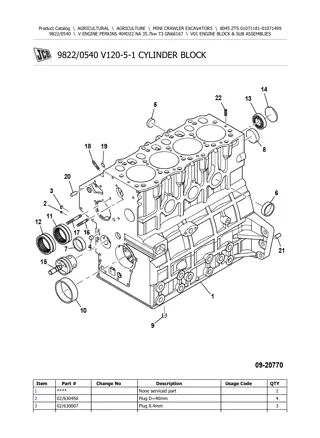 JCB 8045 ZTS MINI CRAWLER EXCAVATOR Parts Catalogue Manual Instant Download (SN 01071181-01071499)