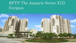 BPTP The Amaario Sector 37D Gurgaon