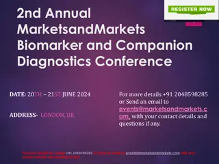 Biomarker and Companion Diagnostics Conference | (Boston) June 2024